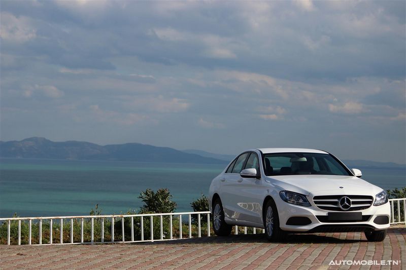 Essai de la nouvelle Mercedes Classe C à Gammarth