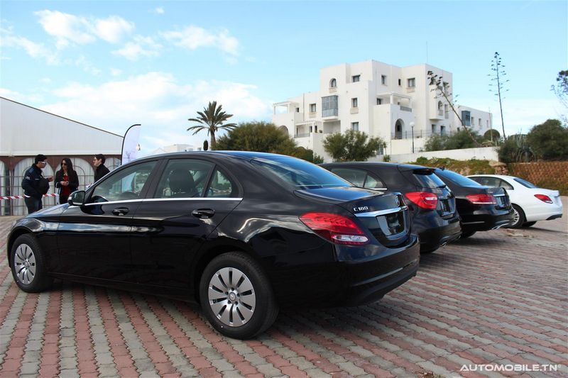 Essai de la nouvelle Mercedes Classe C à Gammarth