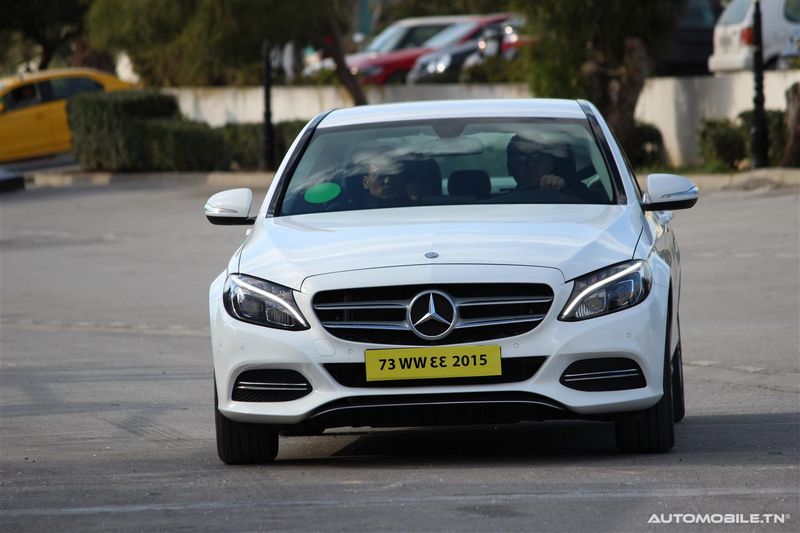 Essai de la nouvelle Mercedes Classe C à Gammarth