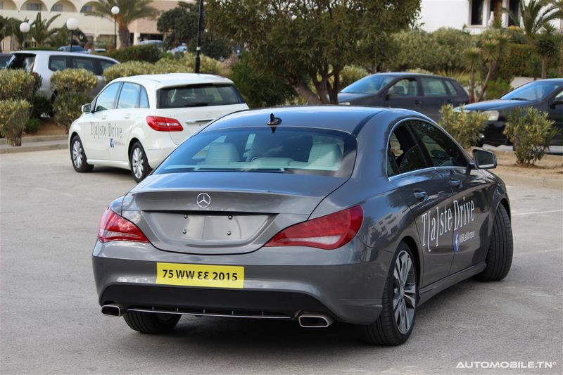 Essai de la nouvelle Mercedes Classe C à Gammarth