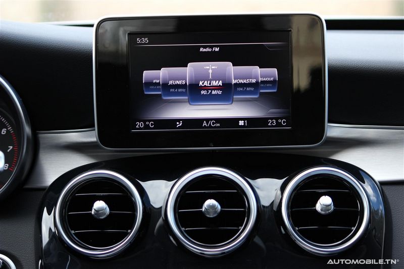 Essai de la nouvelle Mercedes Classe C à Gammarth