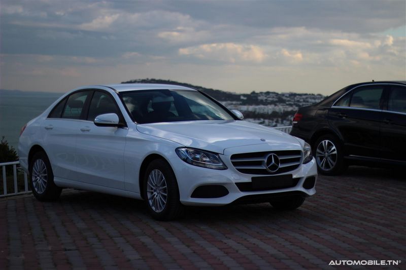 Essai de la nouvelle Mercedes Classe C à Gammarth