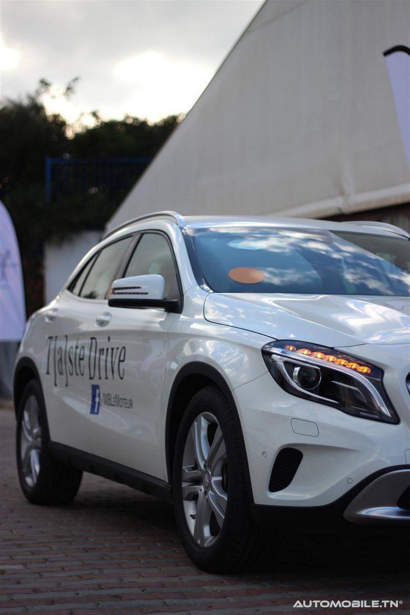 Essai de la nouvelle Mercedes Classe C à Gammarth