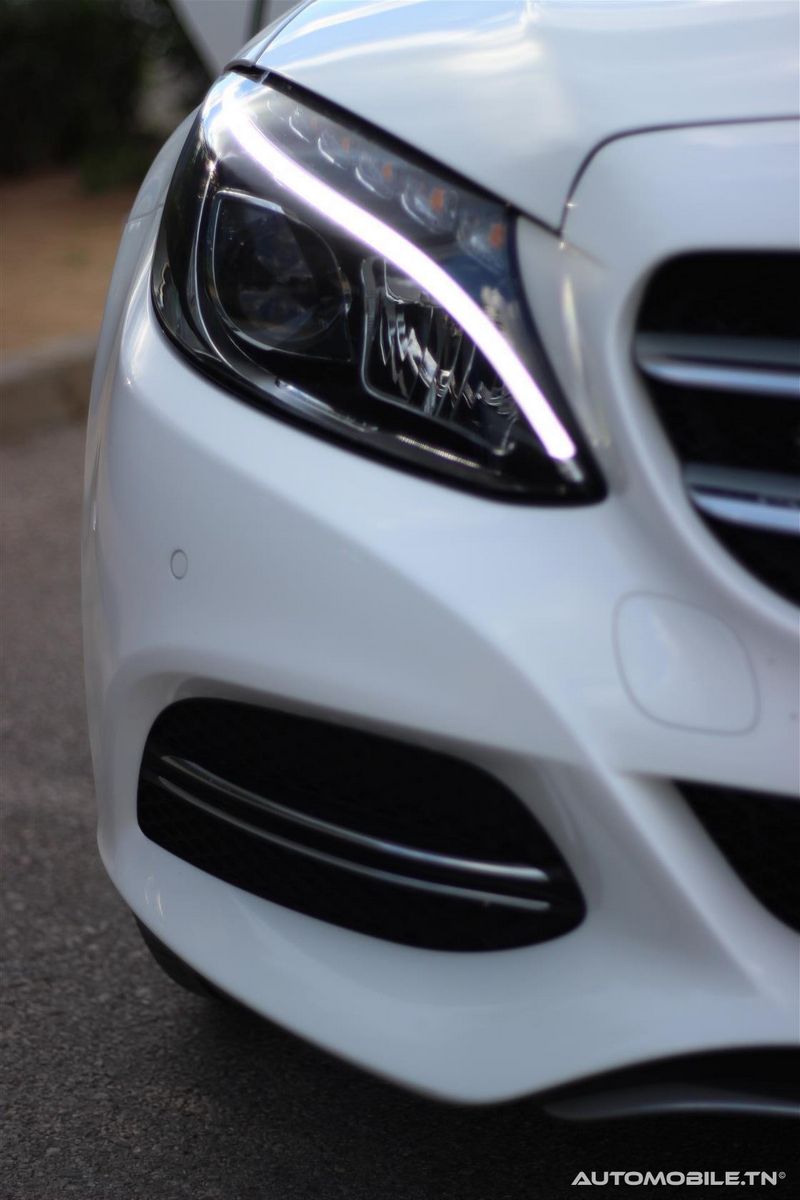 Essai de la nouvelle Mercedes Classe C à Gammarth