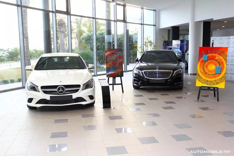 Cars and Art - Mercedes-Benz Tunisie - Le Moteur