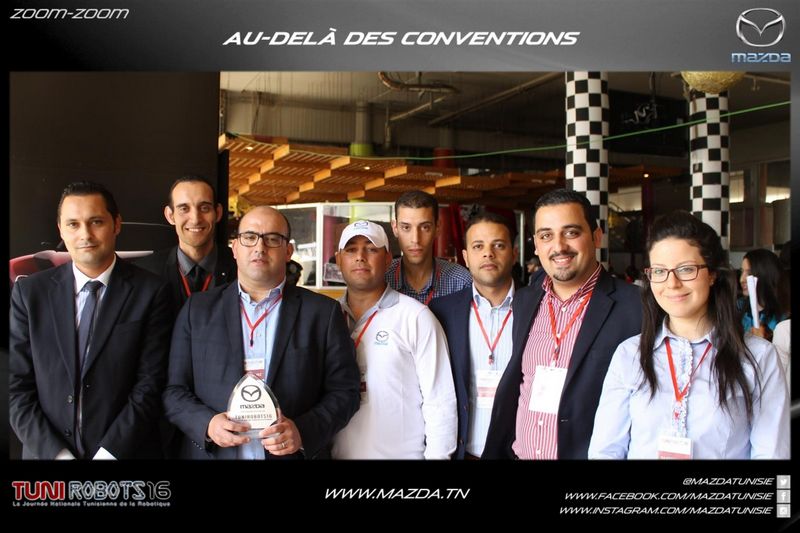Mazda Tunisie partenaire officiel de TuniRobots16