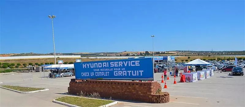 L'Espace Hyundai Service à Tunis City Géant