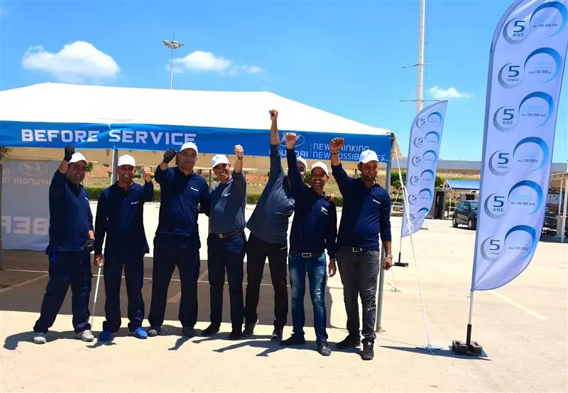 L'Espace Hyundai Service à Tunis City Géant