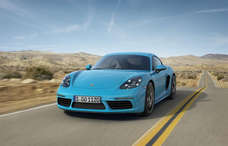 Nouveau Porsche 718 Cayman