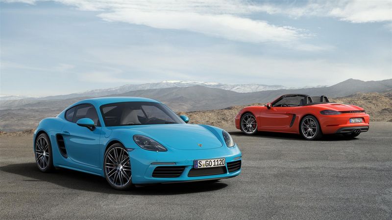 Nouveau Porsche 718 Cayman
