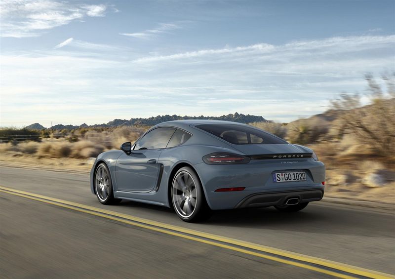 Nouveau Porsche 718 Cayman