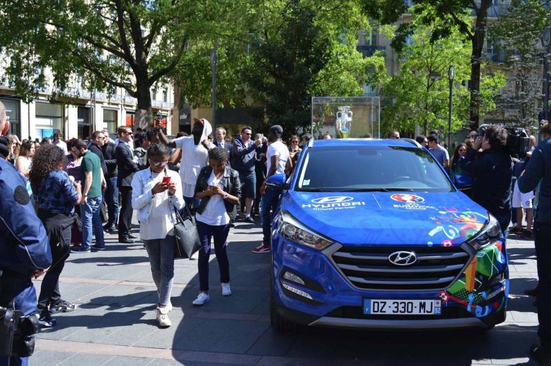 Hyundai Partage la Passion du Football avec les Fans de l'EURO 2016