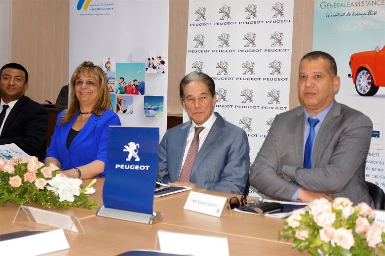 Signature d'une convention entre STAFIM PEUGEOT et ASSURANCES SALIM