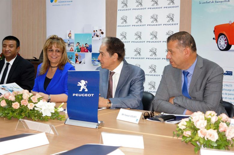 Signature d'une convention entre STAFIM PEUGEOT et ASSURANCES SALIM