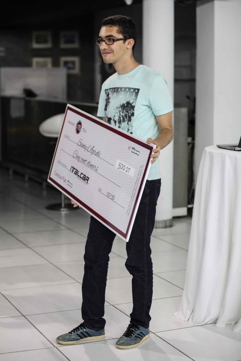 Cérémonie de remise des prix du concours FIAT 500 - ITALCAR
