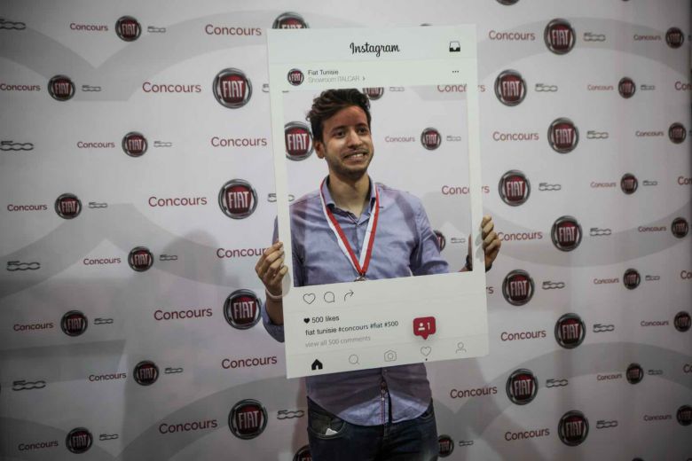Cérémonie de remise des prix du concours FIAT 500 - ITALCAR