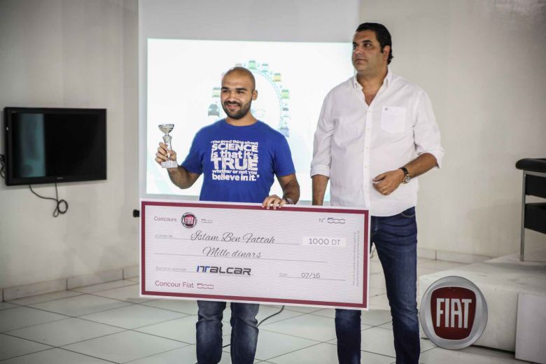 Cérémonie de remise des prix du concours FIAT 500 - ITALCAR