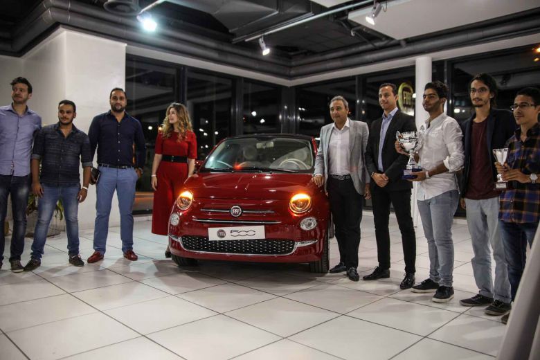 Cérémonie de remise des prix du concours FIAT 500 - ITALCAR