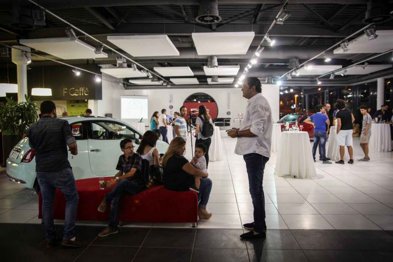 Cérémonie de remise des prix du concours FIAT 500 - ITALCAR