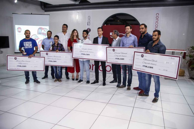 Cérémonie de remise des prix du concours FIAT 500 - ITALCAR