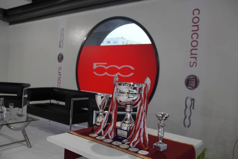 Cérémonie de remise des prix du concours FIAT 500 - ITALCAR