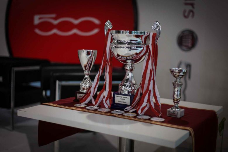 Cérémonie de remise des prix du concours FIAT 500 - ITALCAR
