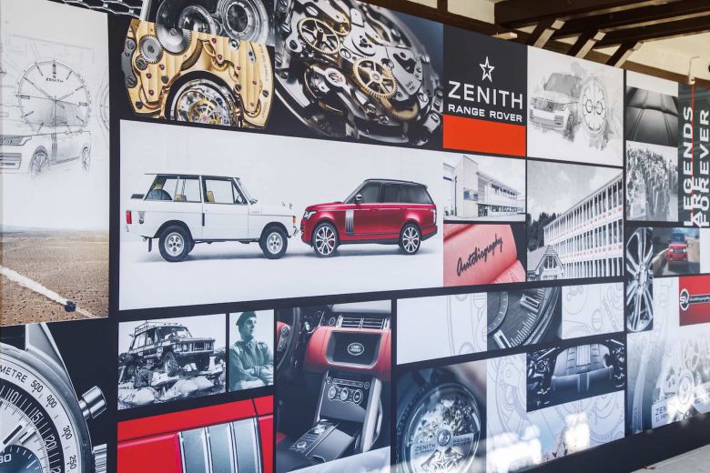 Range Rover SVAutobiography et Zenith El Primero Chronograph