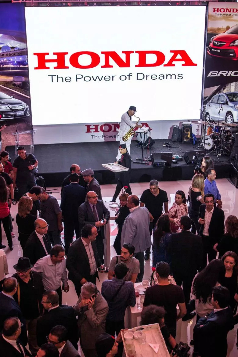 Soirée d'inauguration du premier showroom Honda en Tunisie