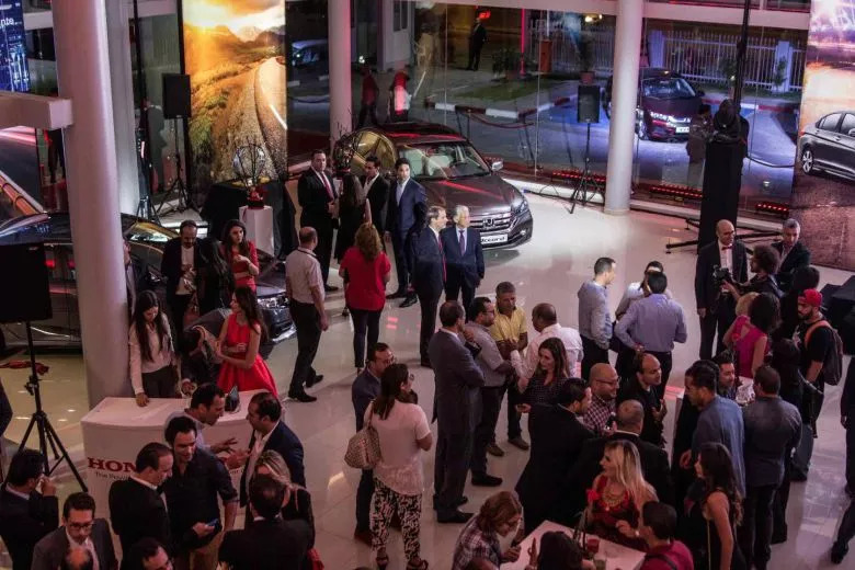Soirée d'inauguration du premier showroom Honda en Tunisie