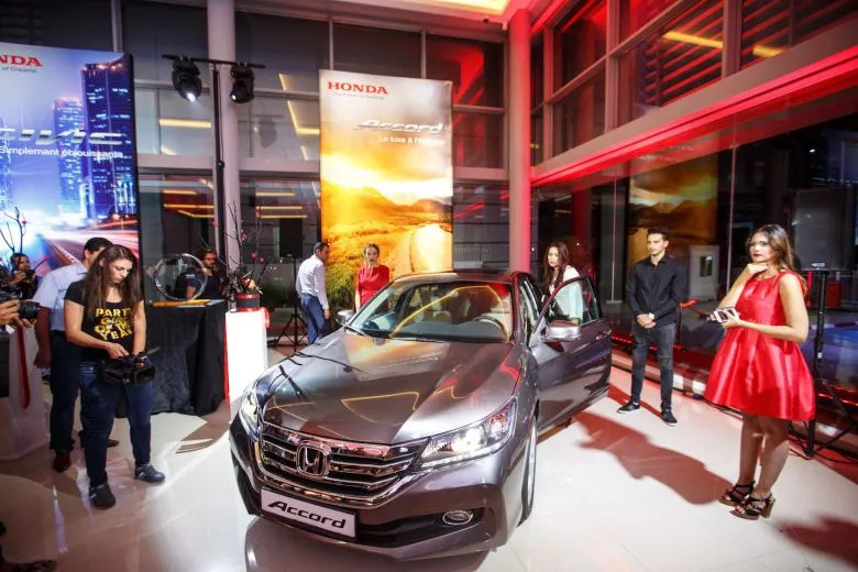 Soirée d'inauguration du premier showroom Honda en Tunisie
