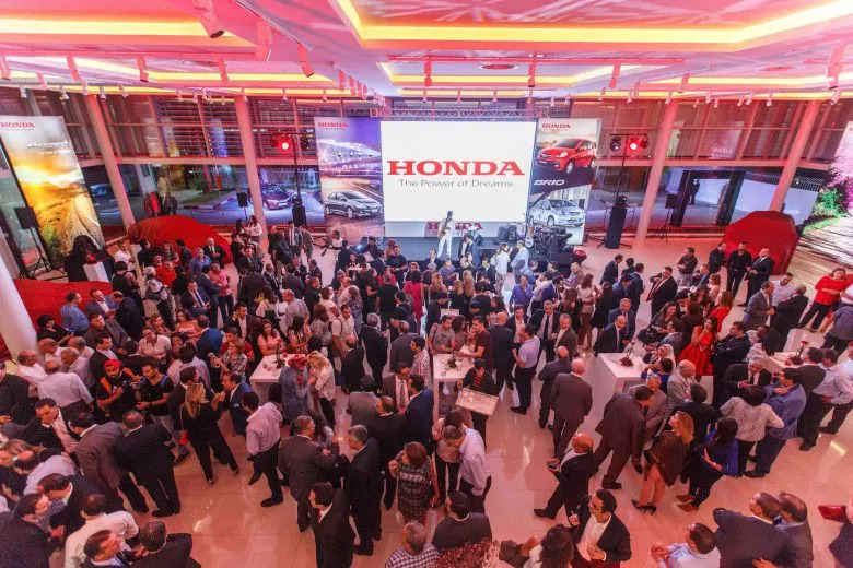 Soirée d'inauguration du premier showroom Honda en Tunisie