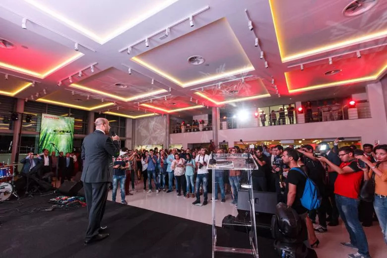 Soirée d'inauguration du premier showroom Honda en Tunisie