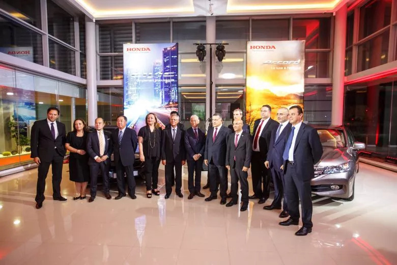 Soirée d'inauguration du premier showroom Honda en Tunisie