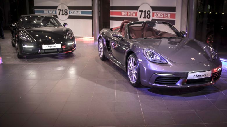 Les nouveaux modèles 718 chez Porsche Tunisie