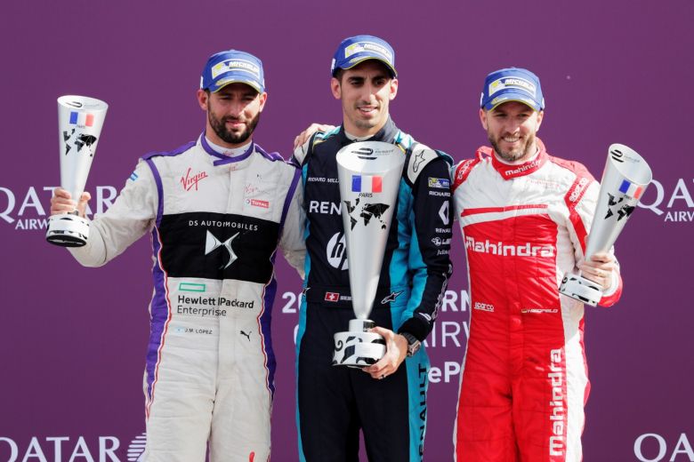 ePrix Paris: DS Virgin sur le podium