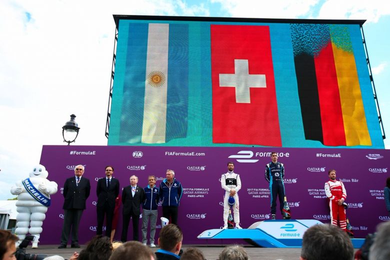 ePrix Paris: DS Virgin sur le podium