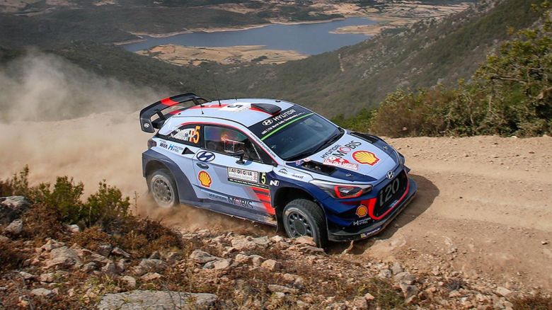 Rallye dItalie, Hyundai termine sur le podium