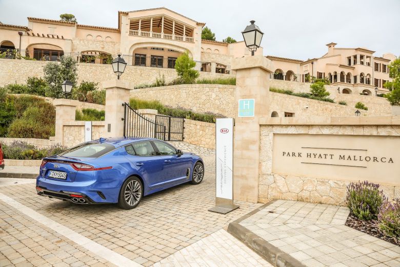 Essai KIA Stinger à Majorque