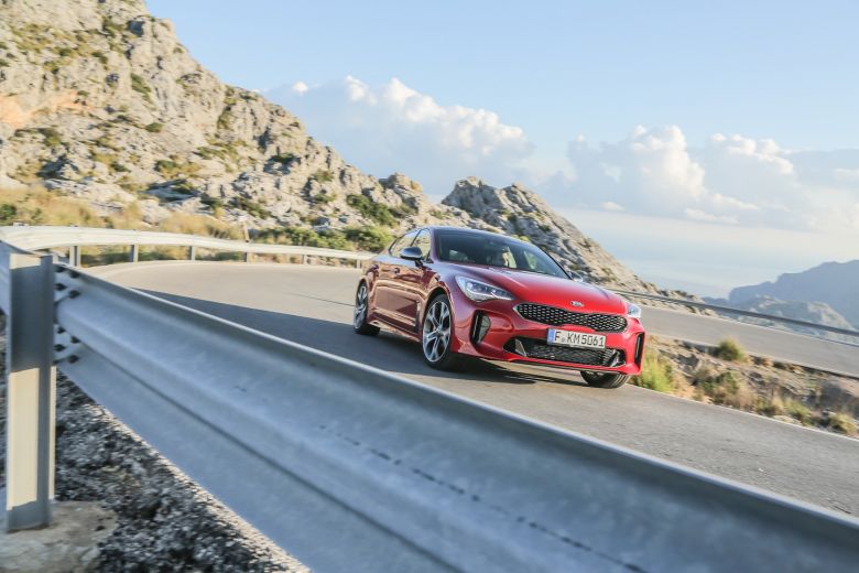 Essai KIA Stinger à Majorque
