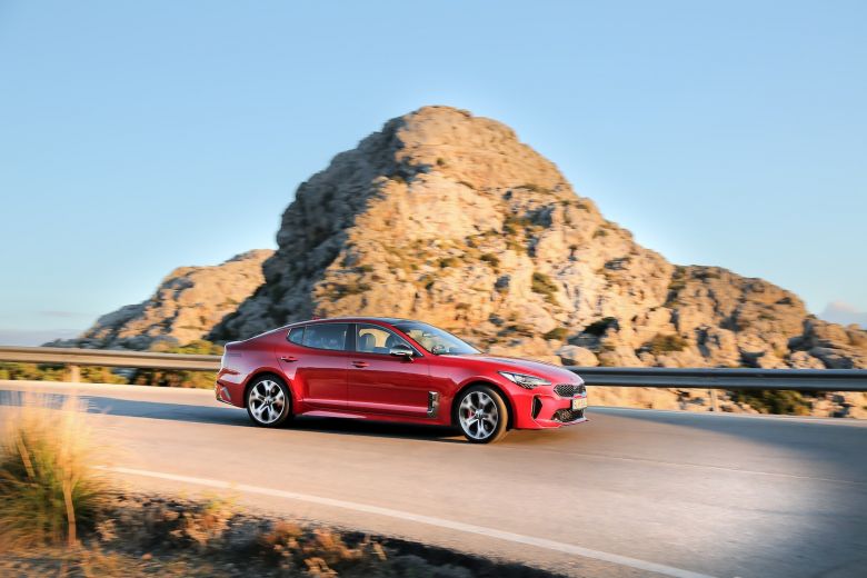Essai KIA Stinger à Majorque