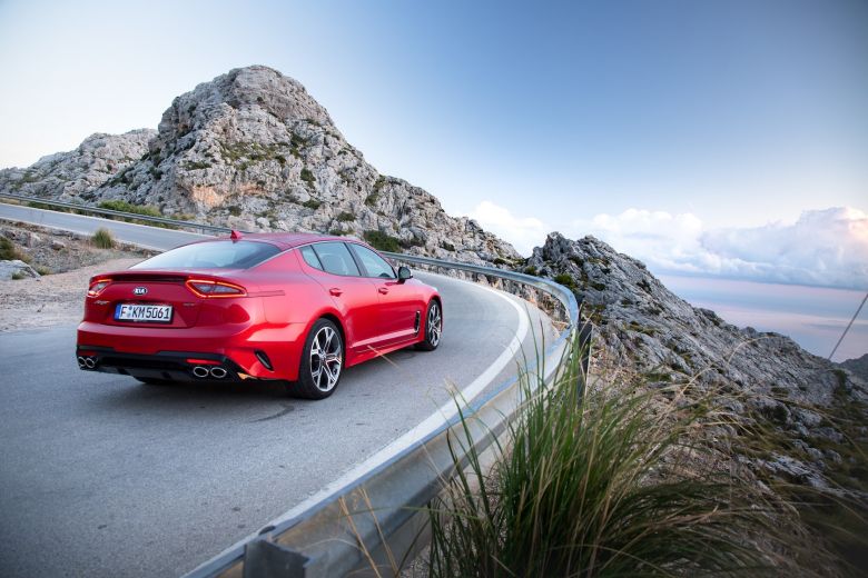 Essai KIA Stinger à Majorque