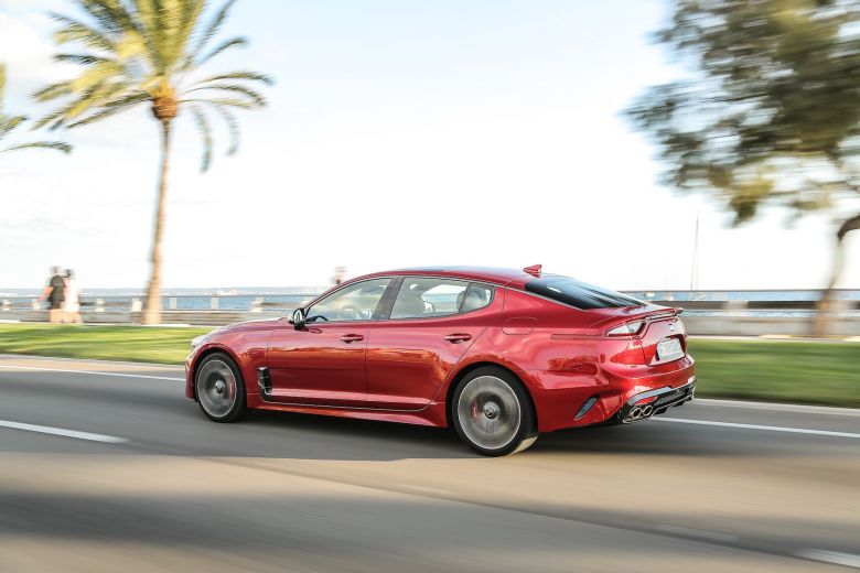 Essai KIA Stinger à Majorque