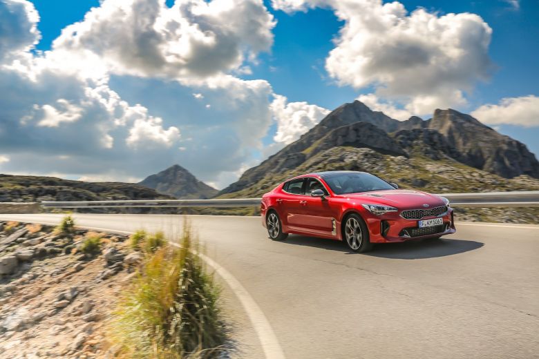Essai KIA Stinger à Majorque