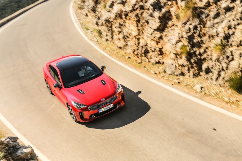 Essai KIA Stinger à Majorque