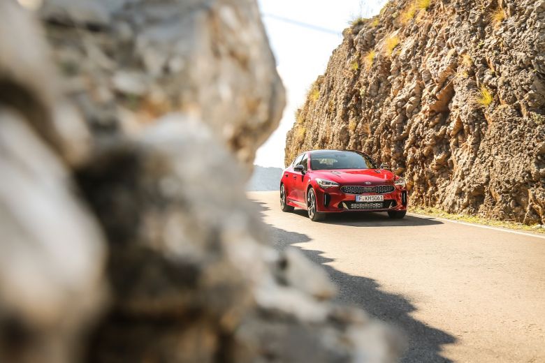 Essai KIA Stinger à Majorque