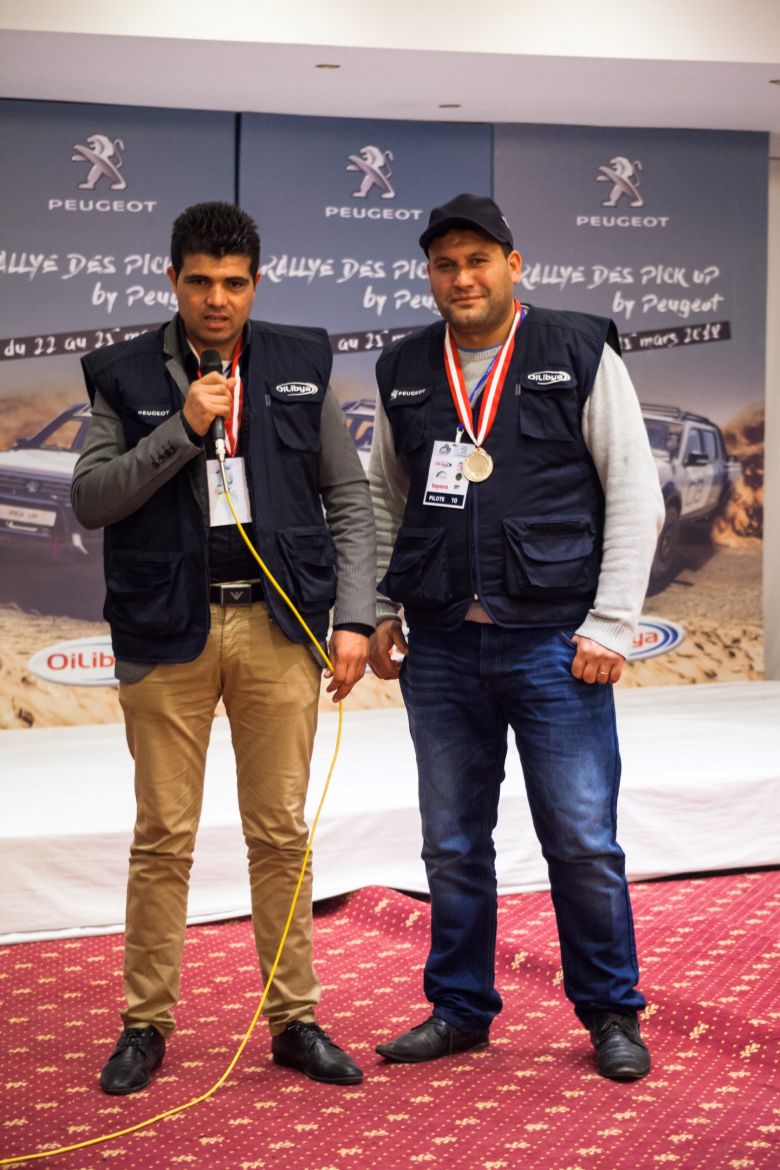 Rallye Peugeot Pickup: Cérémonie de remise des prix