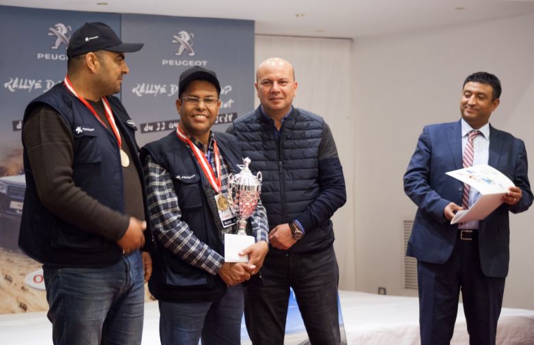 Rallye Peugeot Pickup: Cérémonie de remise des prix