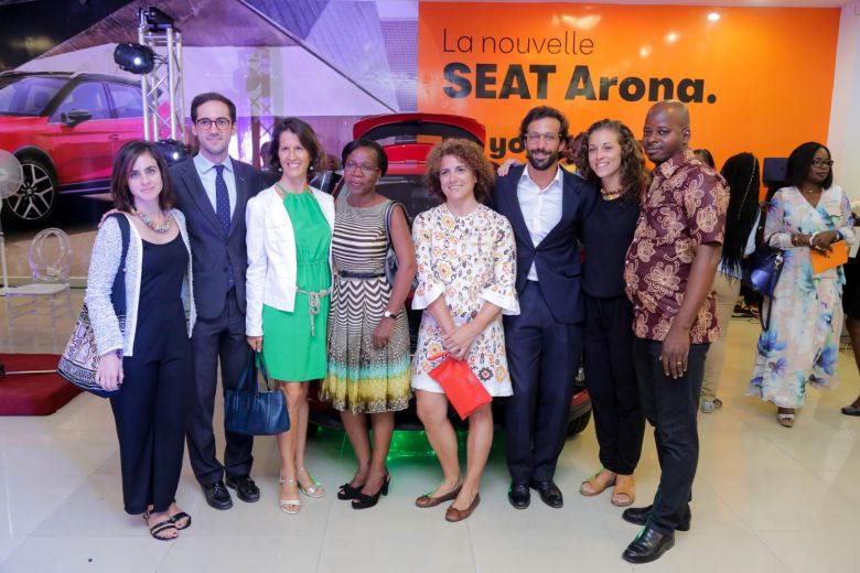 Inauguration du showroom SEAT en Côte dIvoire