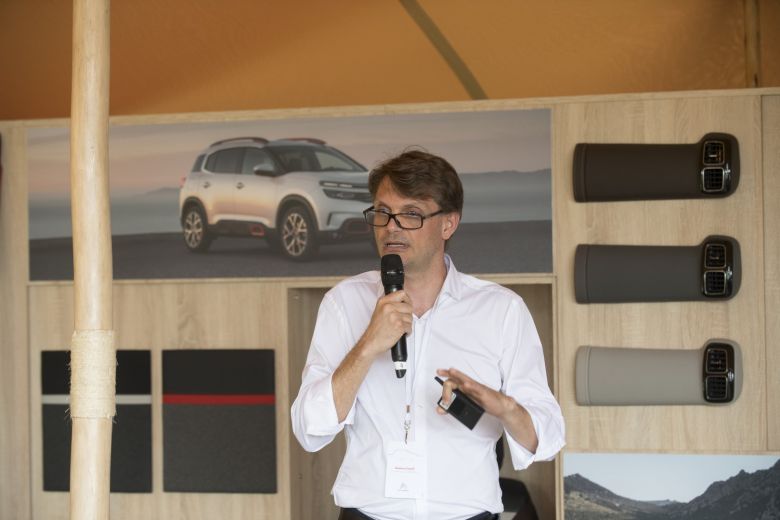 Citroën présente son SUV C5 Aircross à Paris