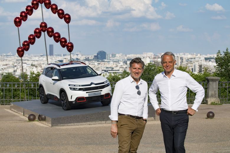 Citroën présente son SUV C5 Aircross à Paris